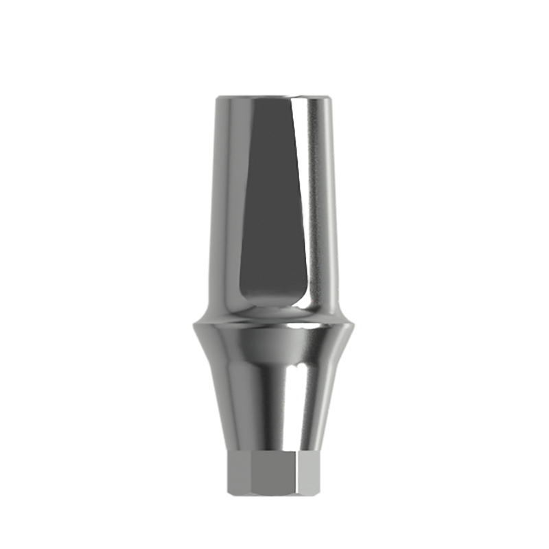 Абатмент титановый прямой, совместим с Astra Tech ⌀ 4.5/5.0 (1.5 мм), с винтом