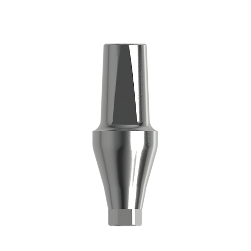 Абатмент титановый прямой, совместим с Astra Tech ⌀ 3.5/4.0 (4 мм), с винтом