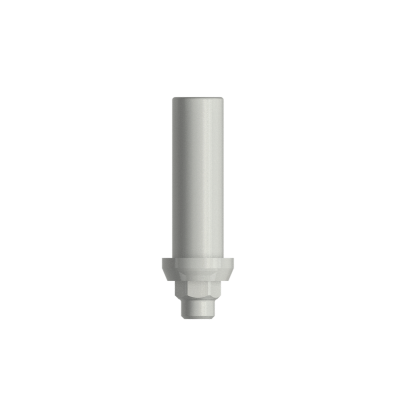 Абатмент пластиковый (из беззольной пластмассы), совместим с Biomet 3i ⌀ 4.1, с винтом