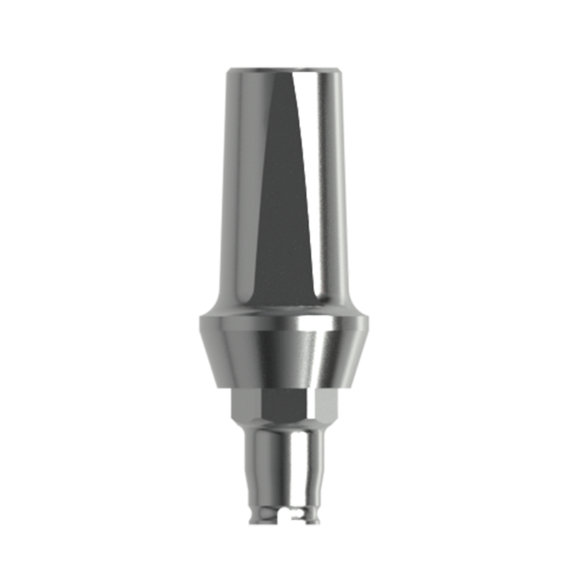 Абатмент титановый прямой, совместим с Biomet 3i ⌀ 3.4 (2 мм), с винтом