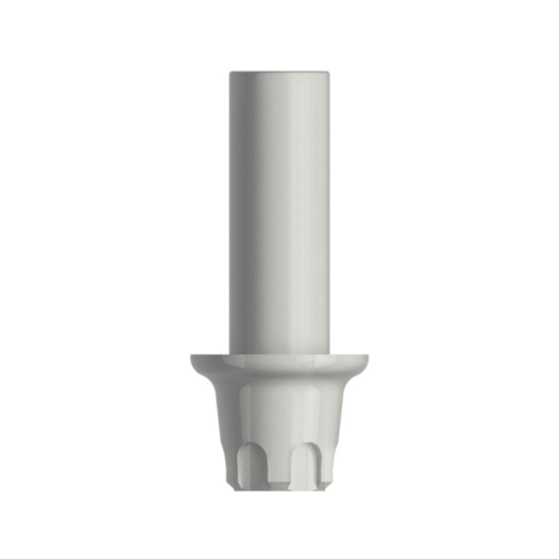 Абатмент пластиковый (из беззольной пластмассы), совместим с MIS C1 WP, с винтом