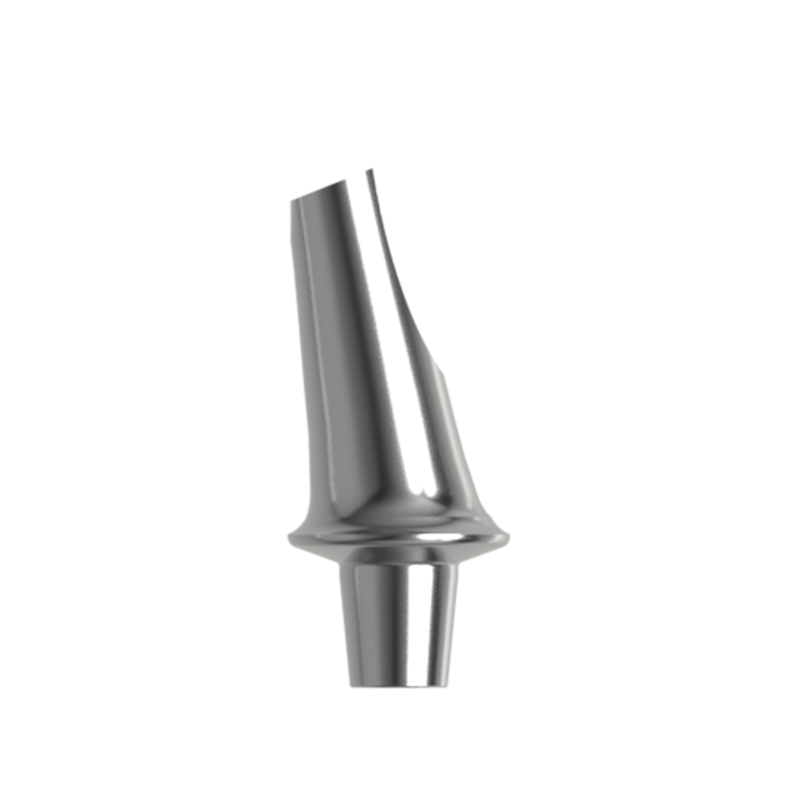 Абатмент титановый угловой 15°, совместим с ANKYLOS (1 мм) С/4, с винтом