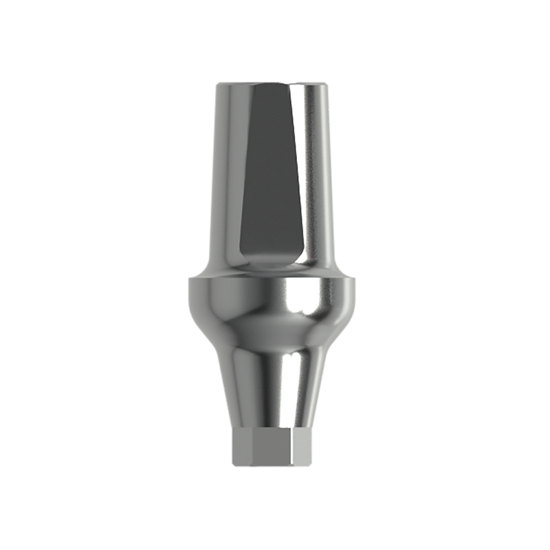 Абатмент титановый прямой, совместим с Astra Tech ⌀ 4.5/5.0 (3 мм), с винтом
