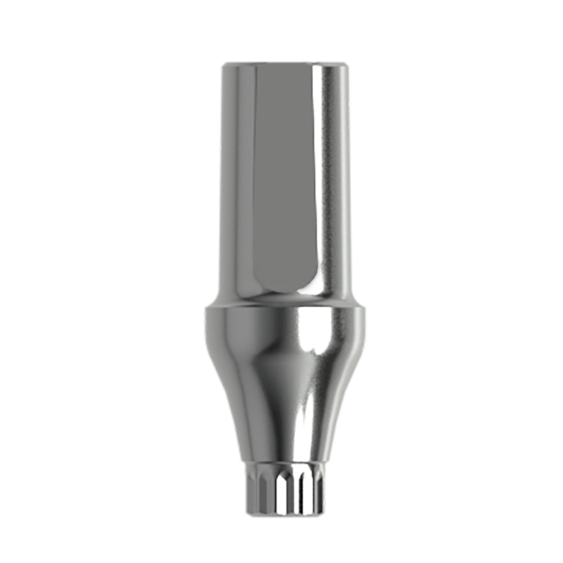 Абатмент титановый прямой, совместим с Astra Tech ⌀ 3.0 (3 мм), прилагаются 2 винта!