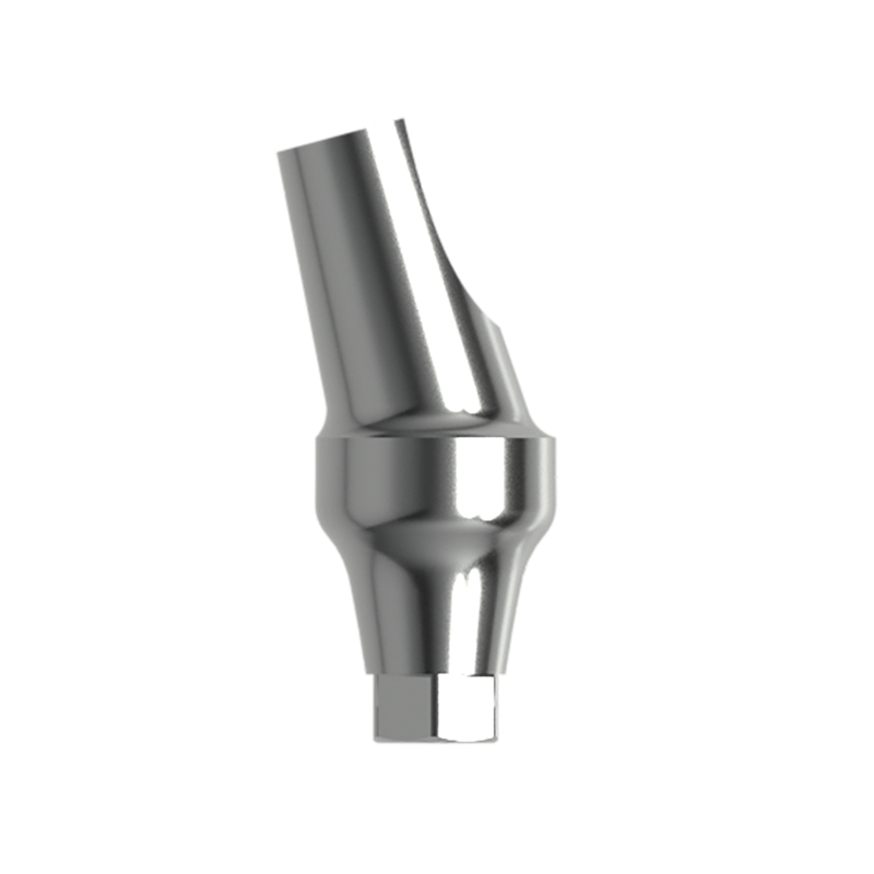 Абатмент титановый угловой 15°, совместим с Astra Tech ⌀ 4.5/5.0 (2 мм), с винтом