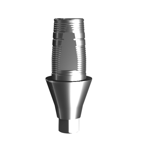Основание титановое с фиксацией, аналог GEO, совместимо с Astra Tech ⌀ 3.5/4.0 (3.0 мм), с винтом
