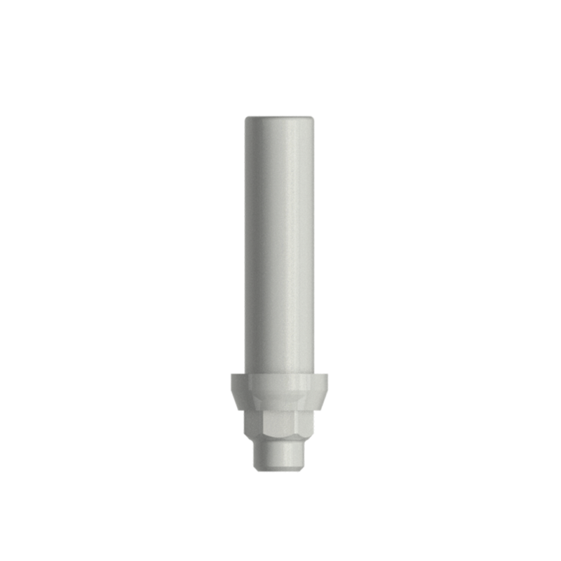 Абатмент пластиковый (из беззольной пластмассы), совместим с Biomet 3i ⌀ 3.4, с винтом
