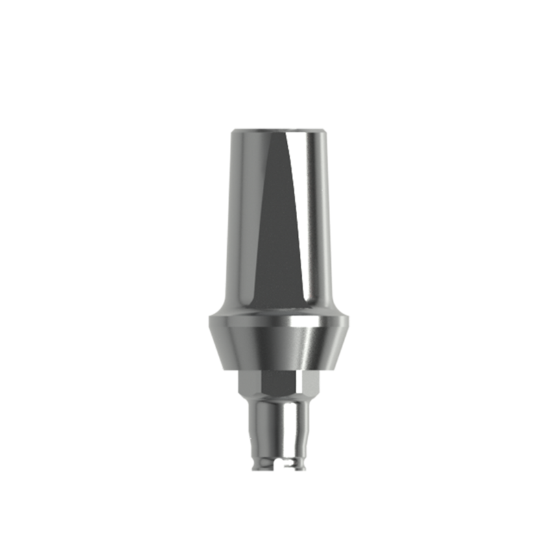 Абатмент титановый прямой, совместим с Biomet 3i ⌀ 4.1 (2 мм), с винтом