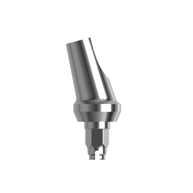 Абатмент титановый угловой 15°, совместим с Biomet 3i ⌀ 4.1 (2 мм), с винтом