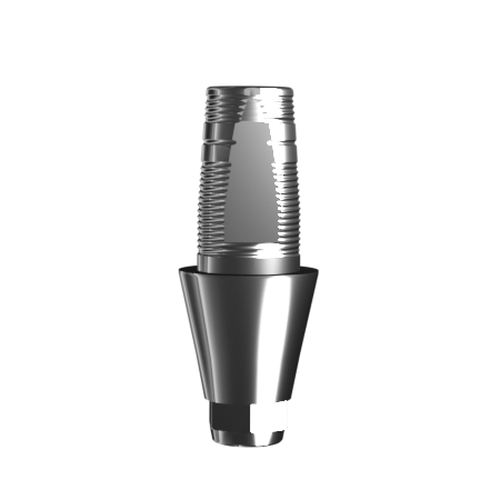 Основание титановое, аналог GEO, с фиксацией, совместимо с Dentium, AnyOne, Impro, DIO (3 мм), с винтом