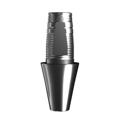 Основание титановое, аналог GEO, без фиксации, совместимо с Dentium (3.0 мм), с винтом