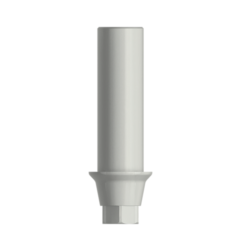Абатмент пластиковый (из беззольной пластмассы), совместим с Osstem Regular, с винтом