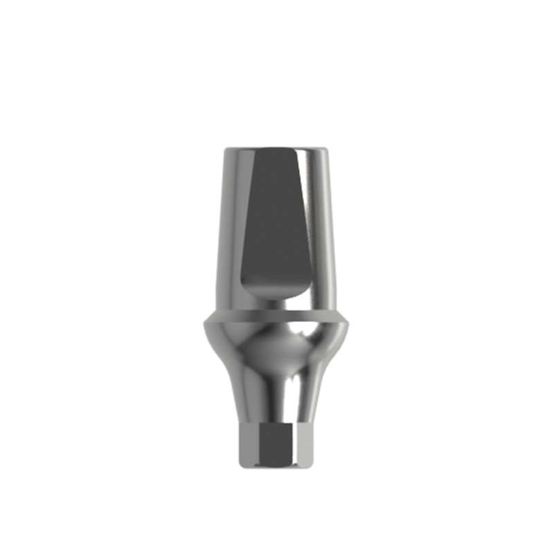 Абатмент титановый прямой, совместим с Osstem Mini (2 мм), с винтом