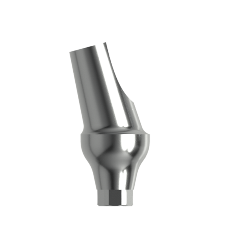 Абатмент титановый угловой 15°, совместим с Nobel Conical Connection RP (3 мм), с винтом