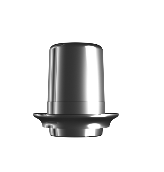Основание титановое без фиксации, совместимо с Nobel Conical Connection RP (0.8 мм), с винтом