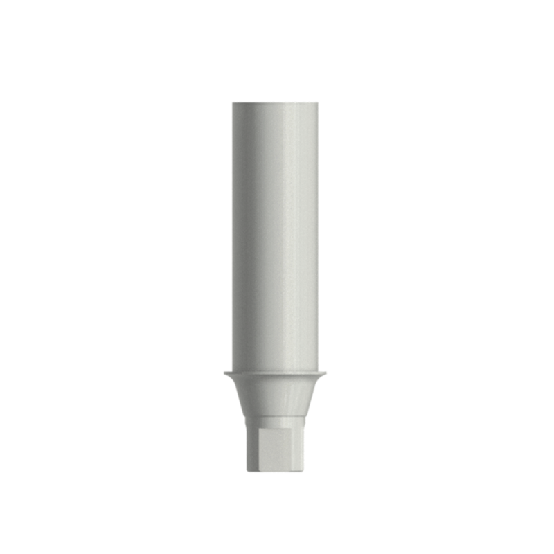 Абатмент пластиковый (из беззольной пластмассы), совместим со Straumann Bone Level NC, с винтом