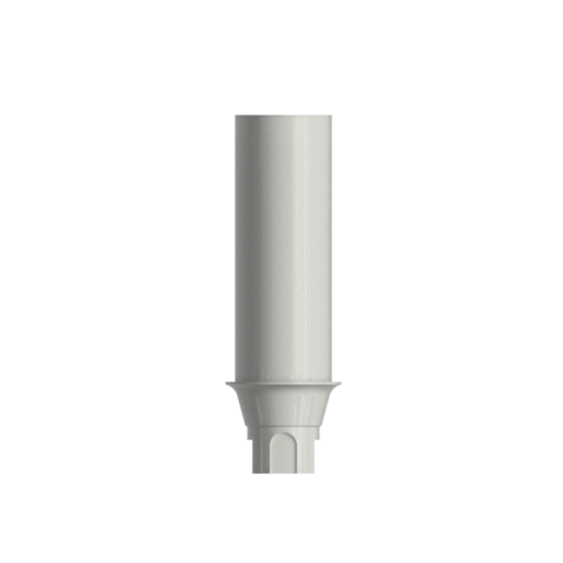 Абатмент пластиковый (из беззольной пластмассы), совместим со Straumann Bone Level RC, с винтом