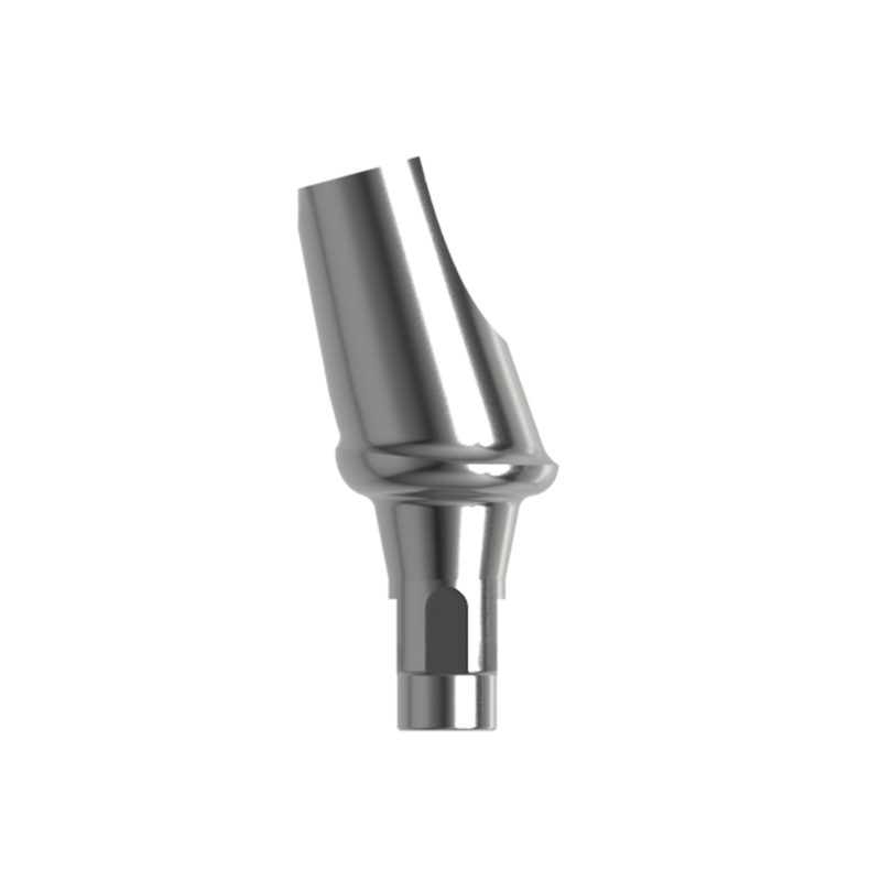 Абатмент титановый угловой 15°, совместим со Straumann Bone Level RC (1 мм), с винтом