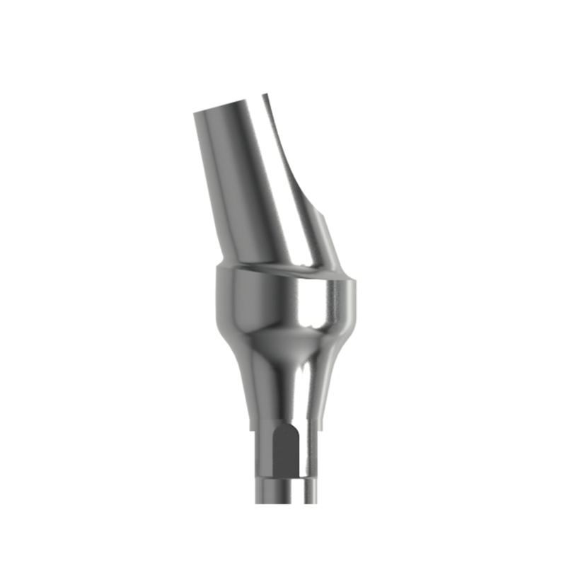 Абатмент титановый угловой 15°, совместим со Straumann Bone Level RC (3 мм), с винтом