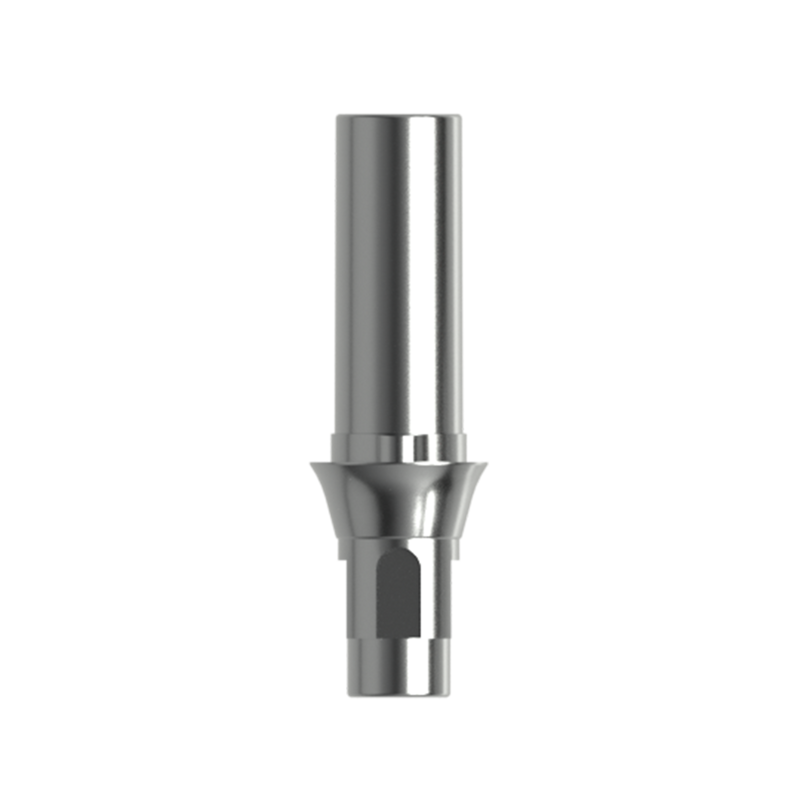 Основание титановое с фиксацией, удлиненное (8 мм), совместимо со Straumann Bone Level RC, с винтом